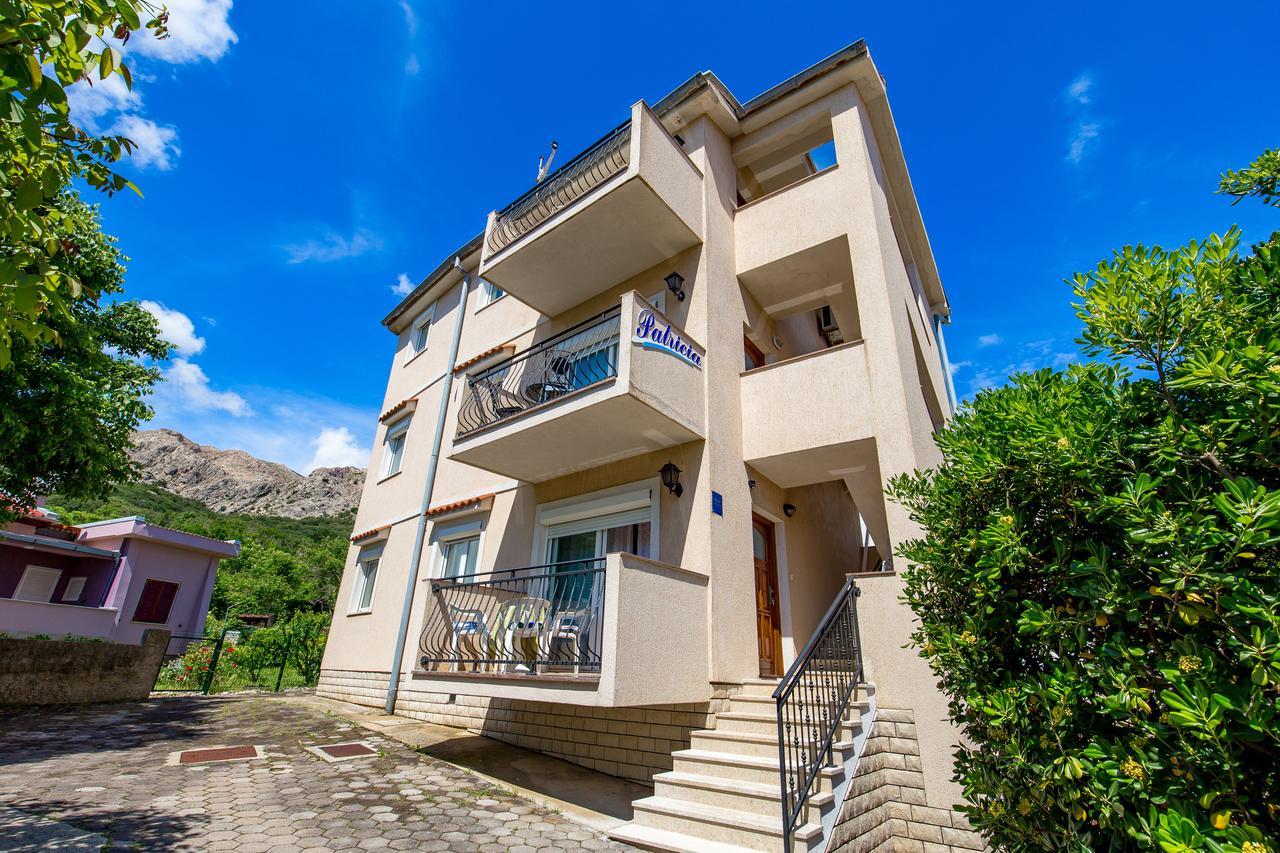 Apartments Patricia Baška Eksteriør billede